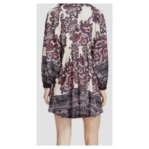 Free People Say You Love Me Long Sleeve Mini Dress Size Small - Picture 2 of 11